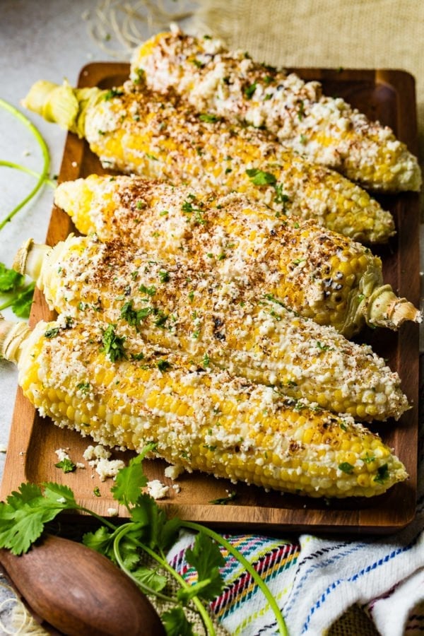 Mexican Street Corn with Cotija