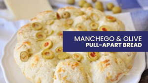 RECIPE: Manchego & Olive Pull-Apart Bread